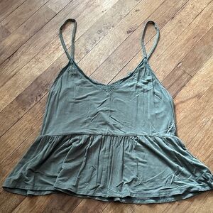 American Eagle Outfitters Olive Camisole - S